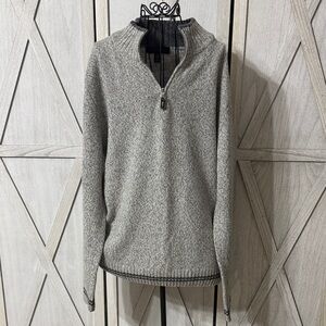 Gianetti Wool Men's Gray Sweater Size XL